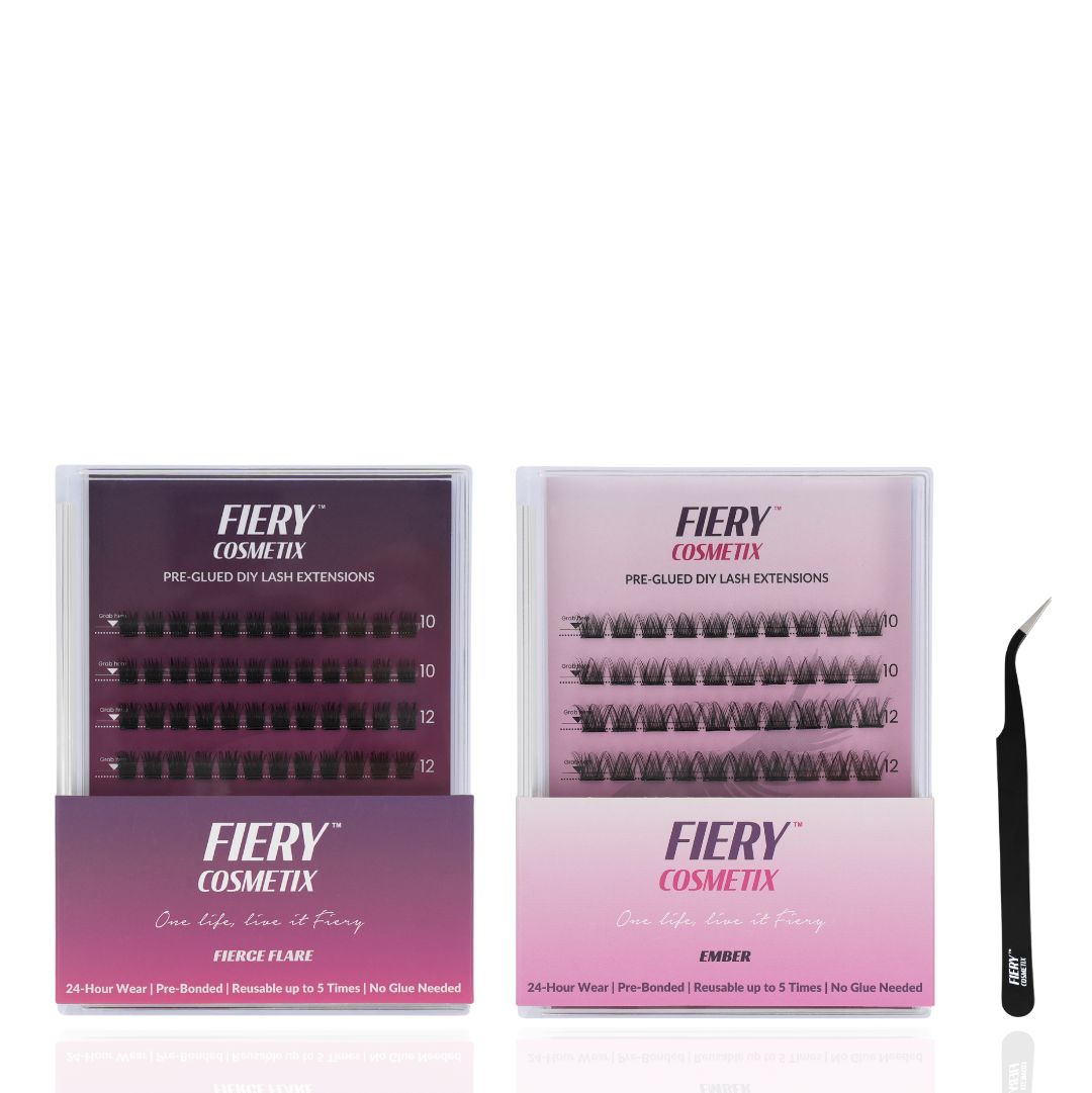 Ember to Fierce Flare Starter Kit | Pre-Glued Lashes