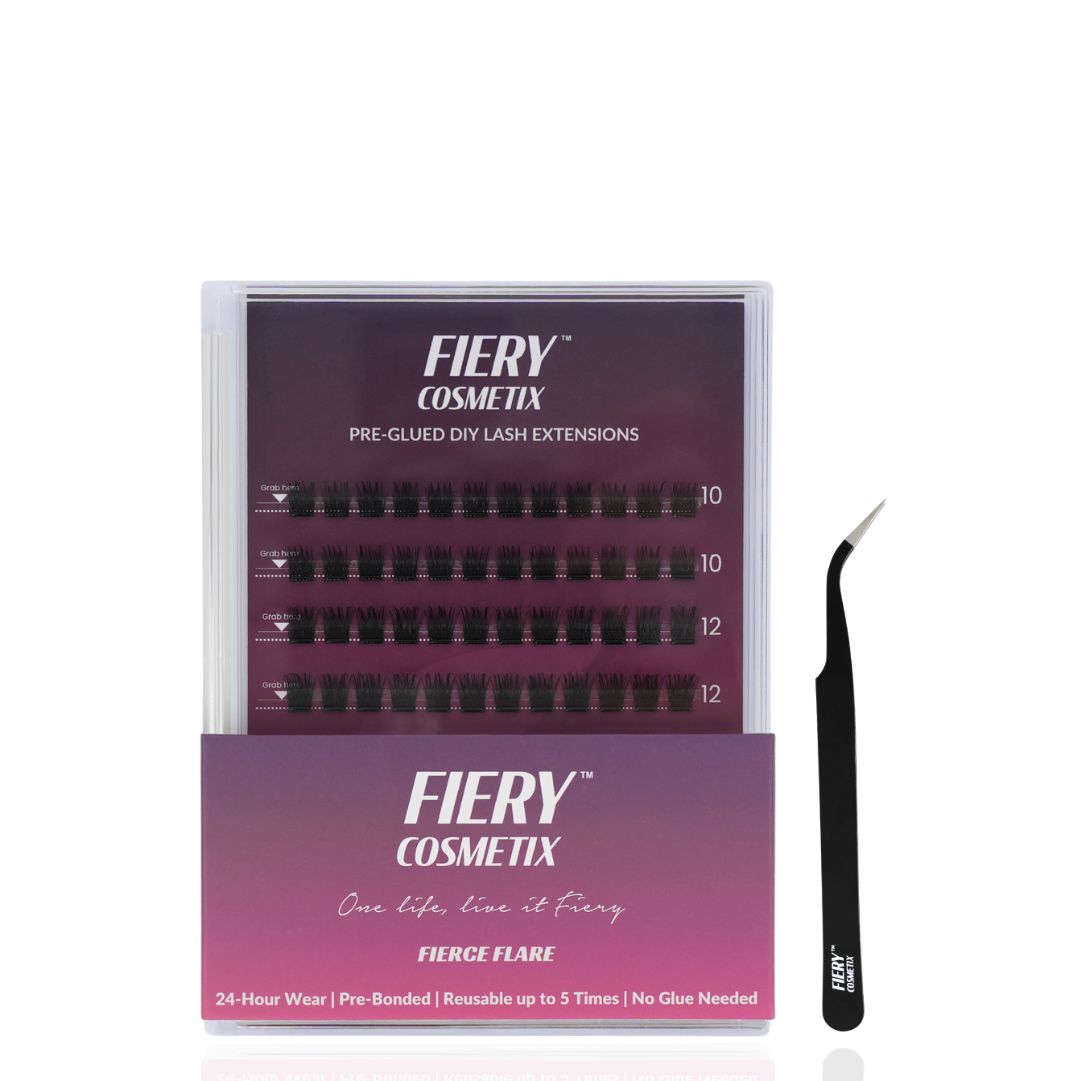 Fierce Flare - Pre-Glued Lashes Starter Kit | Full