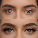 Load image into Gallery viewer, Inferno Magnetic Lashes  - before and after
