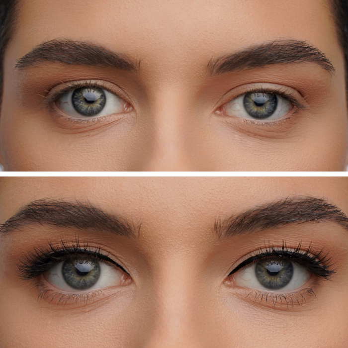 Natural Warmth - Fiery cosmetix - Before and after