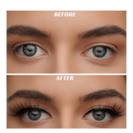 Load image into Gallery viewer, Before and After magnetic lashes Fiery Cosmetix
