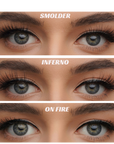 Smolder, Inferno, On Fire magnetic lashes Fiery Cosmetix